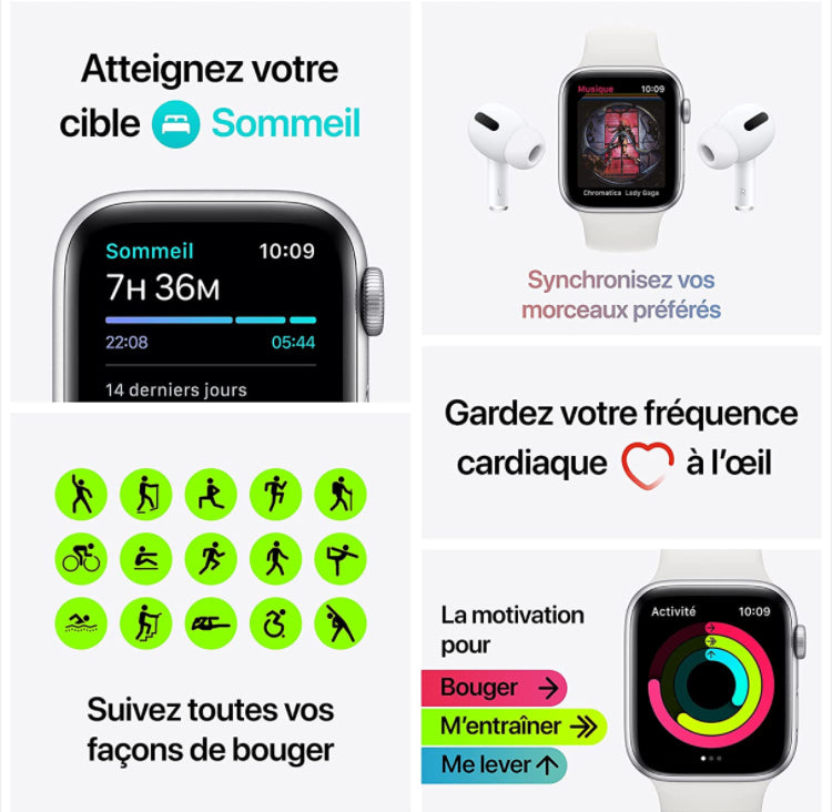 (New Open Box) Apple Watch Series 7 (GPS) 41mm or 45mm New Clover Green with Clover Green Sport Watch Band (Model A2474) - Super Savings Technologies Co.,LTD (New Open Box) Apple Watch Series 7 (GPS) 41mm or 45mm New Clover Green with Clover Green Sport Watch Band (Model A2474) - Super Savings Technologies Co.,LTD